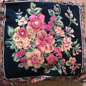 April Cornell pillow cover with insert